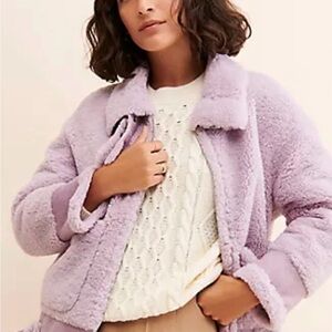 Women's Lavender Utility Jacket